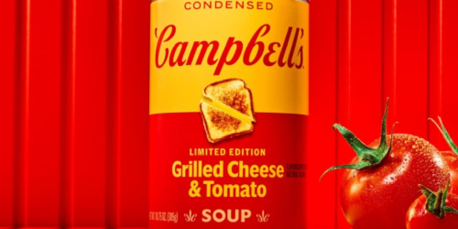 A Perfect Match: Campbell’s Grilled Cheese & Tomato Soup Is Now on Amazon!