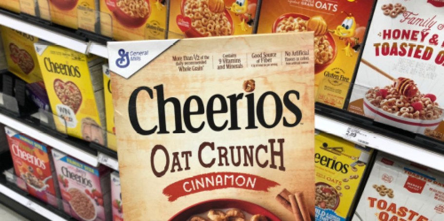 Cheerios Cereal Sale on Amazon | Large Boxes Just $2.45 Shipped