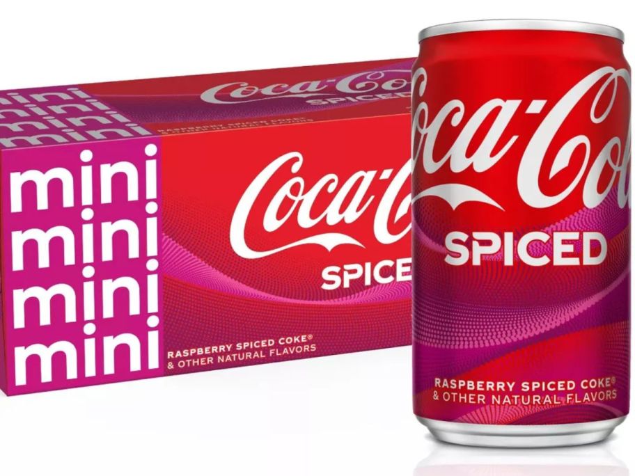 coca-cola-spiced-cans-1 خصم يصل إلى 30% على مشروبات كوكا كولا المعلبة الجديدة المتبلة في Target & Walmart |  12 عبوة بسعر 5.98 دولار!