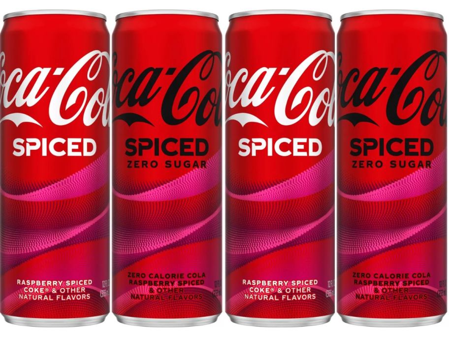 coca-cola-spiced-cans-2 خصم يصل إلى 30% على مشروبات كوكا كولا المعلبة الجديدة المتبلة في Target & Walmart |  12 عبوة بسعر 5.98 دولار!