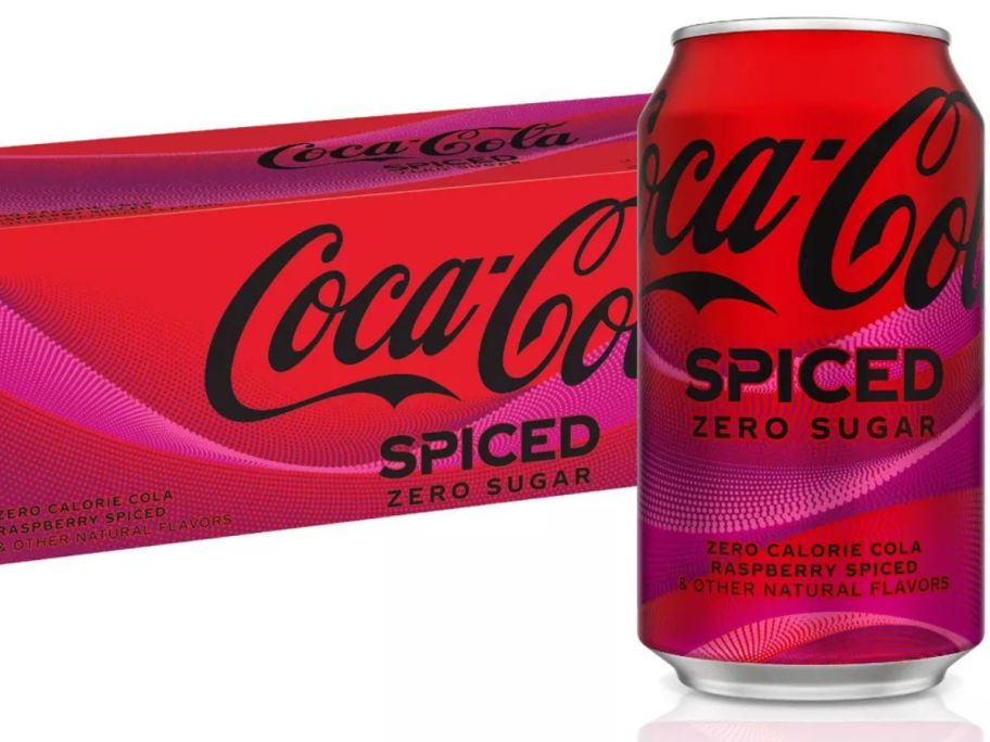 coca-cola-spiced-cans-3 خصم يصل إلى 30% على مشروبات كوكا كولا المعلبة الجديدة المتبلة في Target & Walmart |  12 عبوة بسعر 5.98 دولار!