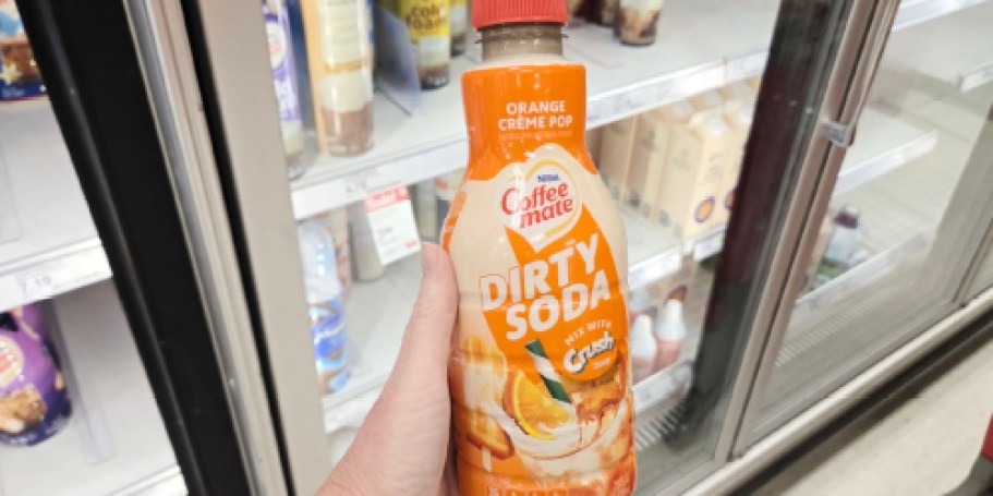NEW Coffee Mate Orange Crush Dirty Soda Creamer at Target