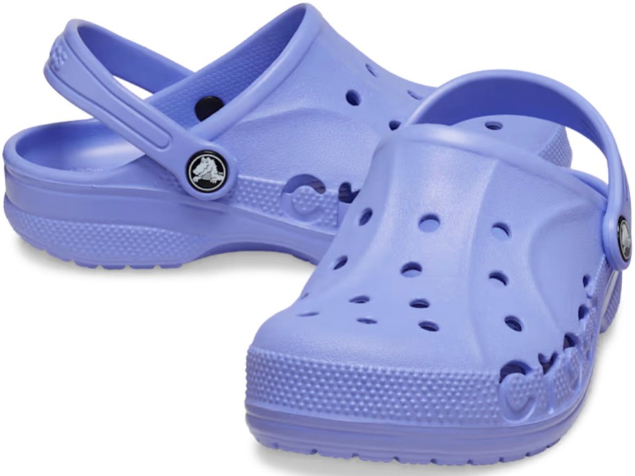 crocs purple baya clogs