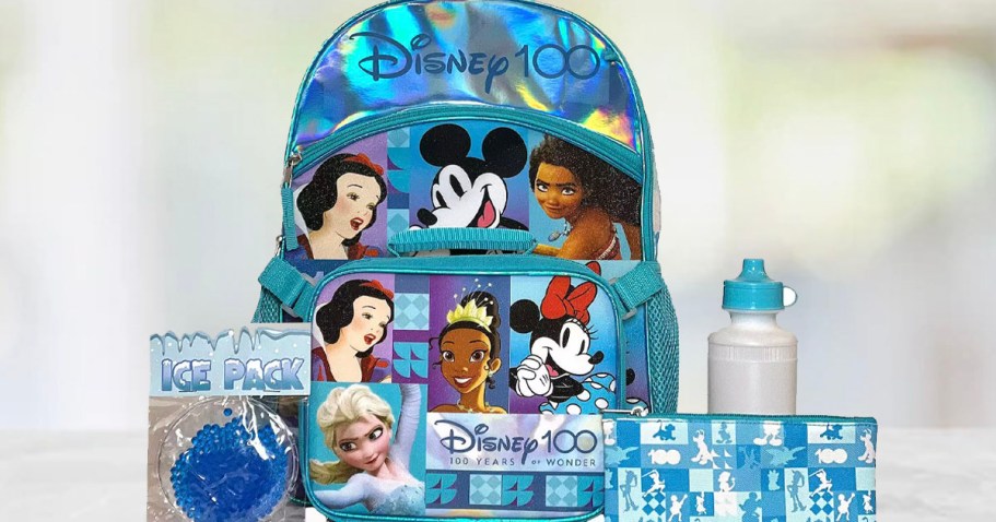 Kids Character 5-Piece Backpack & Lunch Bag Sets Only $7.64 on Kohls.com (Reg. $40) | Disney, Minecraft, & More!