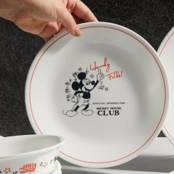 RARE Savings on Disney Corelle Dinnerware – Mickey Mouse Appetizer Plate 4-Pack Only $7.97!