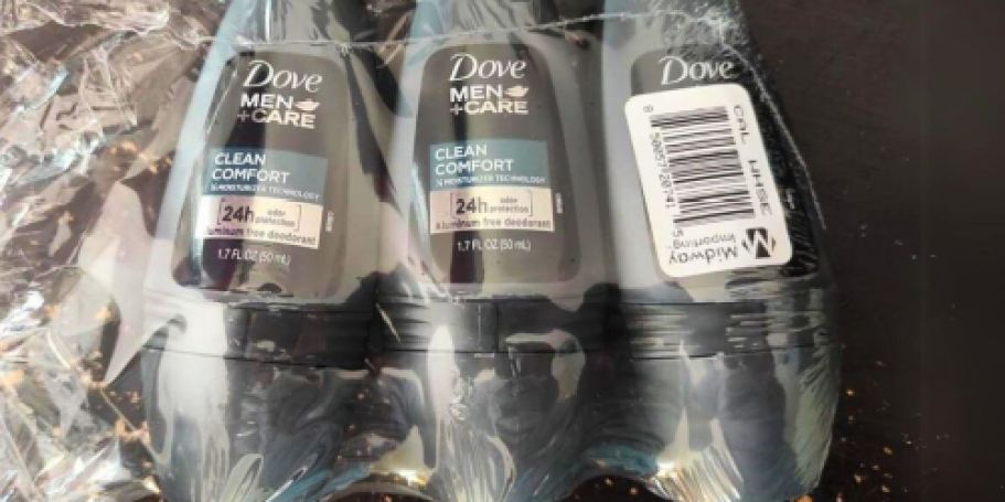 Dove Men+Care Deodorant 4-Pack $4.75 Shipped on Amazon