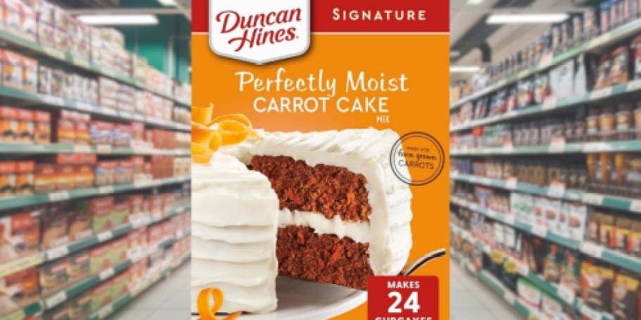 Duncan Hines Carrot Cake Mix Just $1.33 Shipped on Amazon