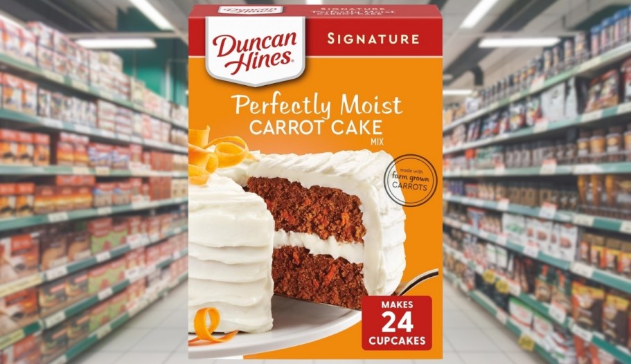 Duncan Hines Carrot Cake Mix Just $1.33 Shipped on Amazon