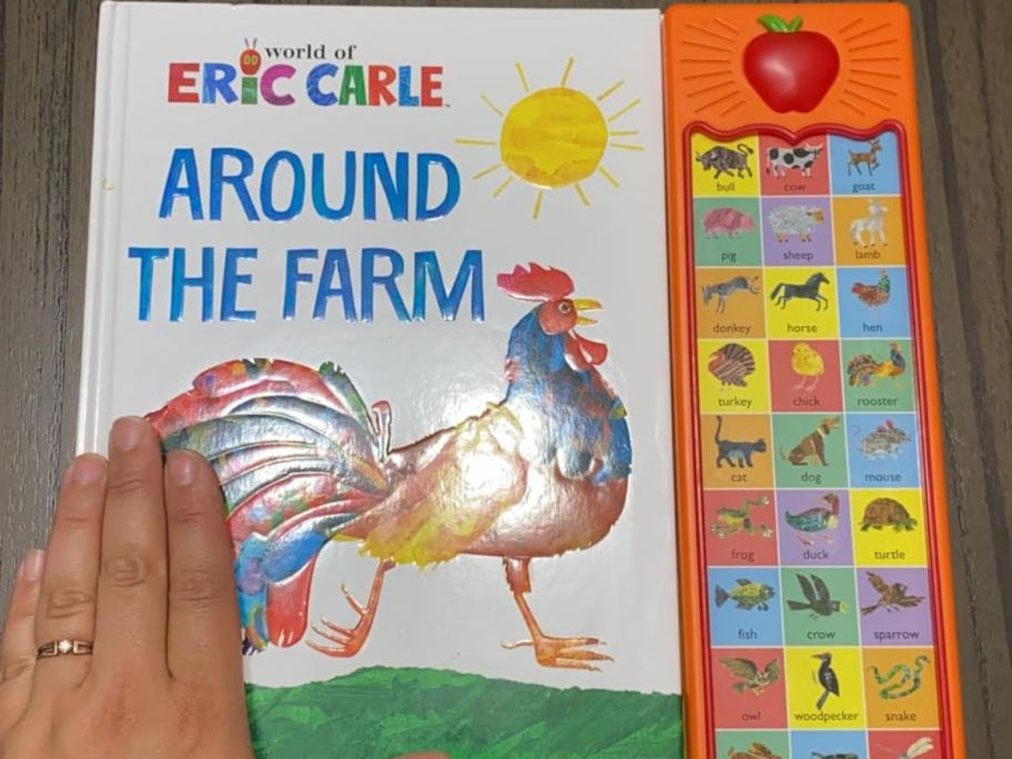 eric carle around the farm book