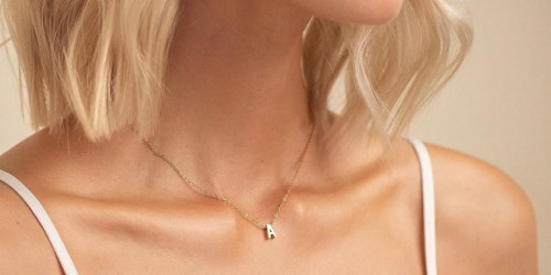 Personalized Initial Necklace Only $3.19 on Amazon (Mother’s Day Gift Idea)