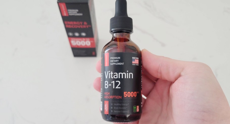 Raw Science Vitamin B12 Drops Only $10.46 on Amazon | Boost of Focus & Energy