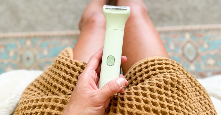 Happy Curves Waterproof Bikini Trimmer Only $29.97 Shipped for Amazon Prime Members | No More Razor Burn!