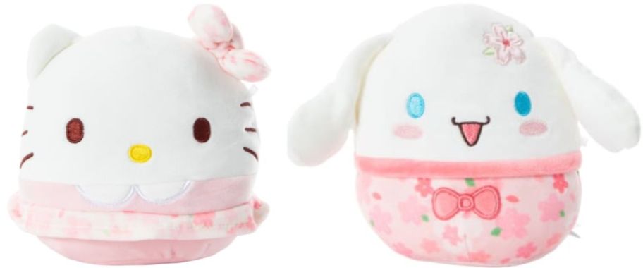 hello kitty and cinnamoroll easter squishmallows