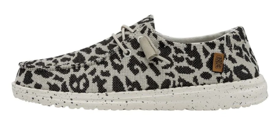 cheetah print women's HEYDUDE shoe
