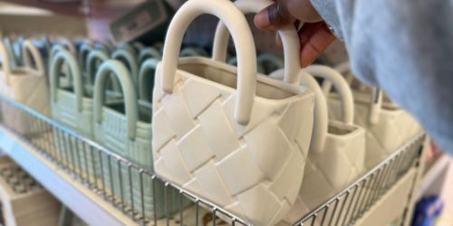 Target Ceramic Handbag Vase Only $5 | Perfect Spring Decor!