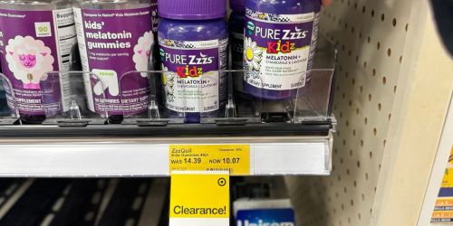 Target Health & Wellness Clearance Sale | Kids 48-Count Melatonin Gummies Only $8.57 After Cash Back + More