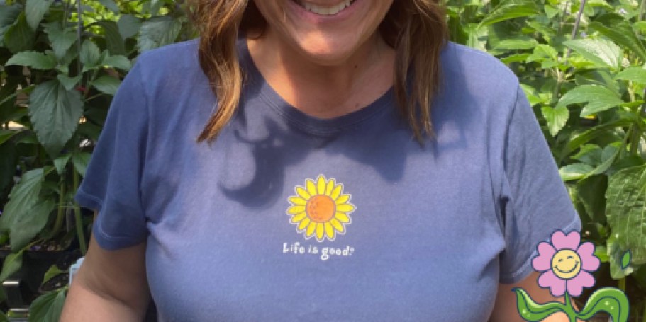 Up to 75% Off Life is Good + FREE Shipping