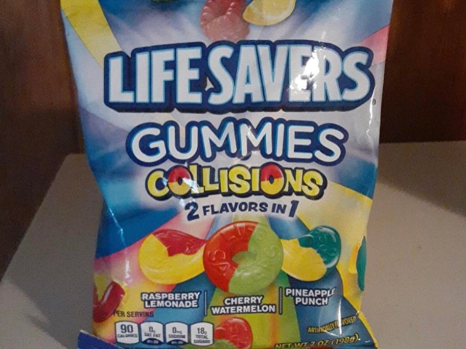 bag of gummy lifesavers
