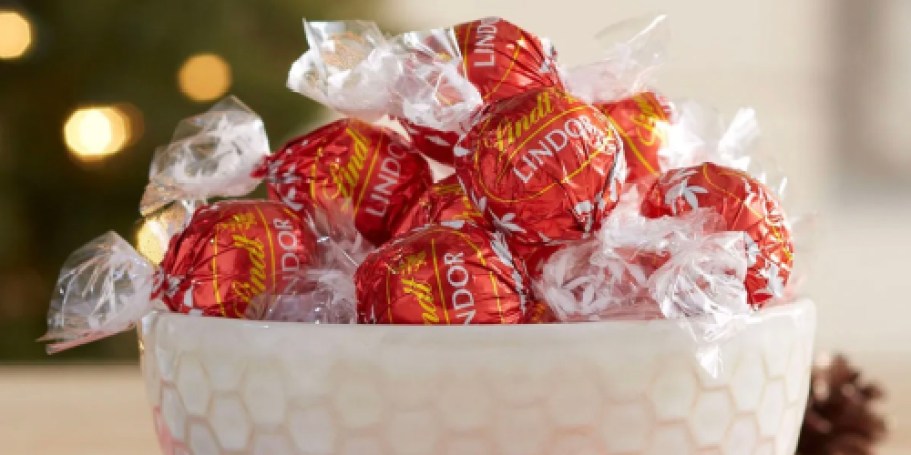 Up to 65% Off Lindt Chocolate + Free Shipping with Prime | 60-Count Truffles Only $9.99 Shipped!