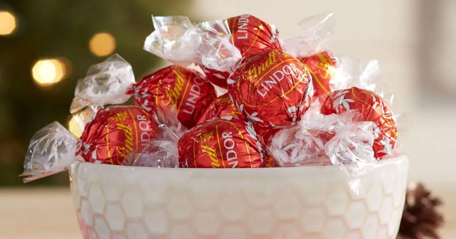 Up to 65% Off Lindt Chocolate + Free Shipping w/ Prime | 60-Count Truffles Only $9.99 Shipped!