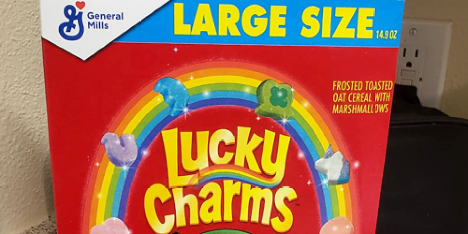 Cinnamon Toast Crunch or Lucky Charms MEGA Cereal Boxes JUST $4.48 Shipped on Amazon