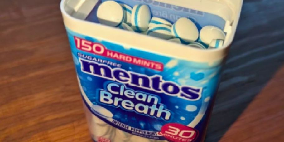 Buy 1, Get 1 FREE Mentos on Amazon | 8-Pack of Mints JUST $12.87 Shipped