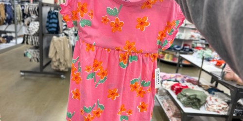 Up to 60% Off Old Navy Dresses | Girls Styles ONLY $8 (Regularly $20)