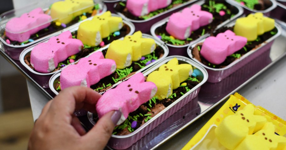 Dig Into This Easy No-Bake Mini OREO Easter Dirt Cake Recipe (w/ Shovel Spoons!)