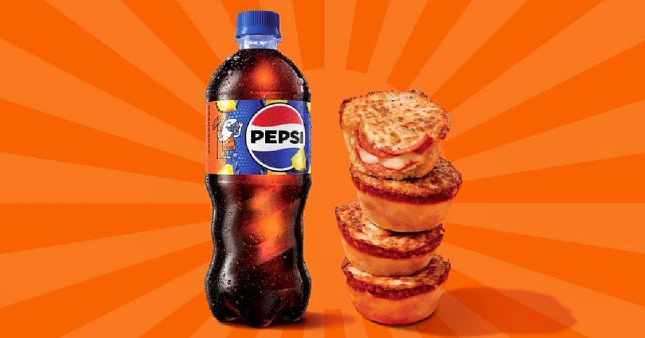 pepsi pineapple and little caesers crazy puffs