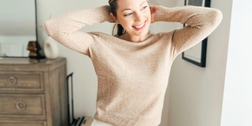 Quince Cashmere Sweaters from $29.90 Shipped – Today Only!