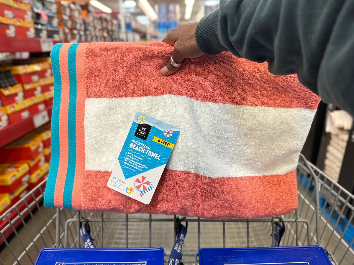 Sam's Club Beach Towels JUST 6.98 (Great Reviews & May Sell Out