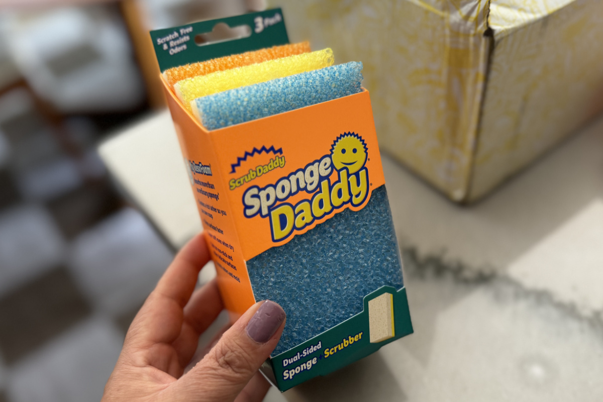 Scrub Daddy AND Mommy Set from $27.96 Shipped, Includes 14 Sponges, Caddy, & Dispenser!