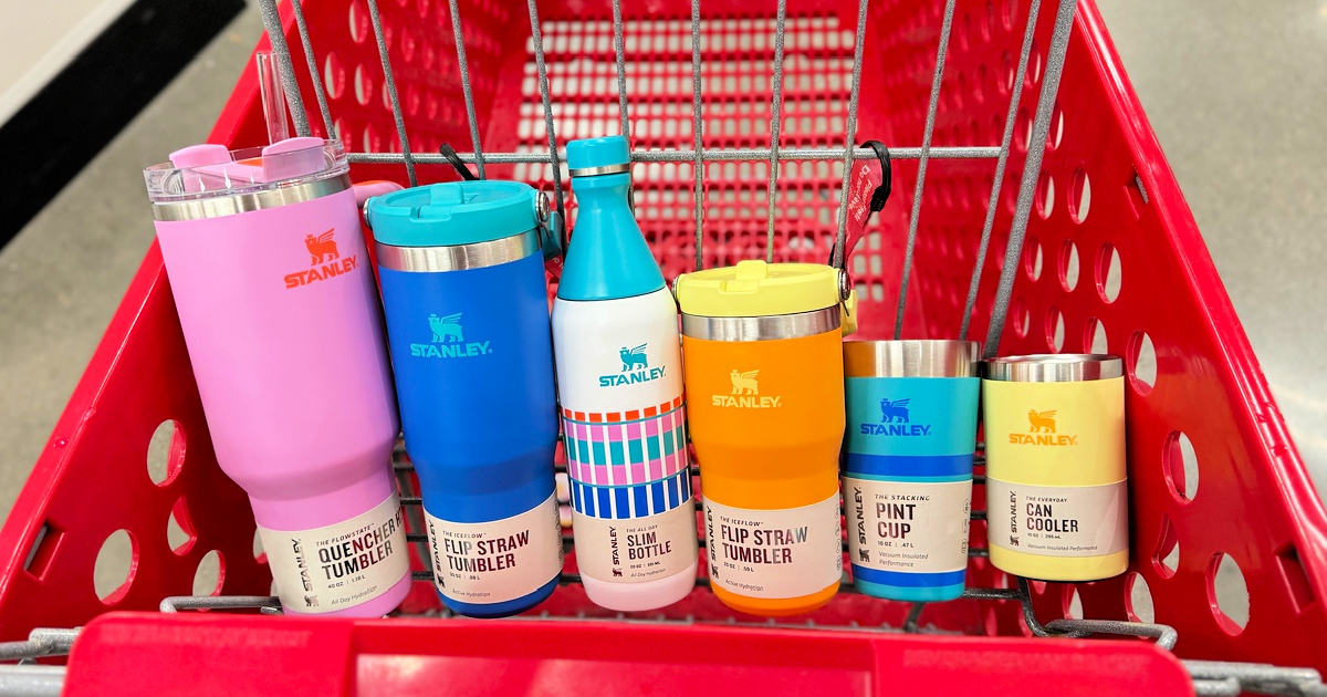 New Stanley Tumblers, Water Bottles, & More Available at Target - Grab ...