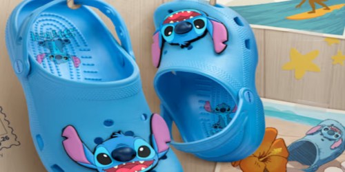 NEW Stitch Crocs Clogs, Slides, & Jibbitz Available Now