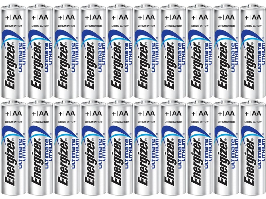 stock image of Energizer Ultimate Lithium AA Batteries 26 Count