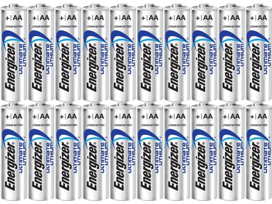 stock image of Energizer Ultimate Lithium AA Batteries 26 Count