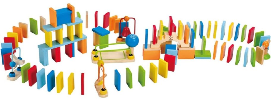 stock image of colorful blocks in a design