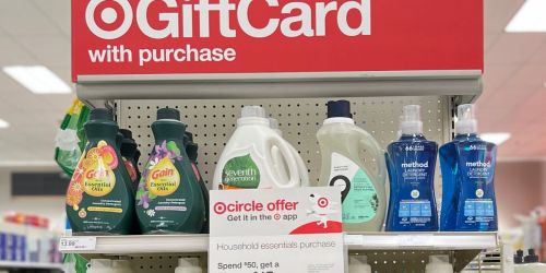 FREE $15 Target Gift Card w/ Household Essentials Purchase | Over $50 Worth of Products Just $9.61!