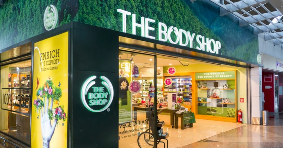 the body shop store front image