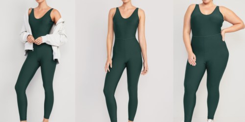 *HOT* Old Navy Athletic Bodysuit Just $11.97 (Reg. $55) | Great Reviews & Plus Sizes Included!