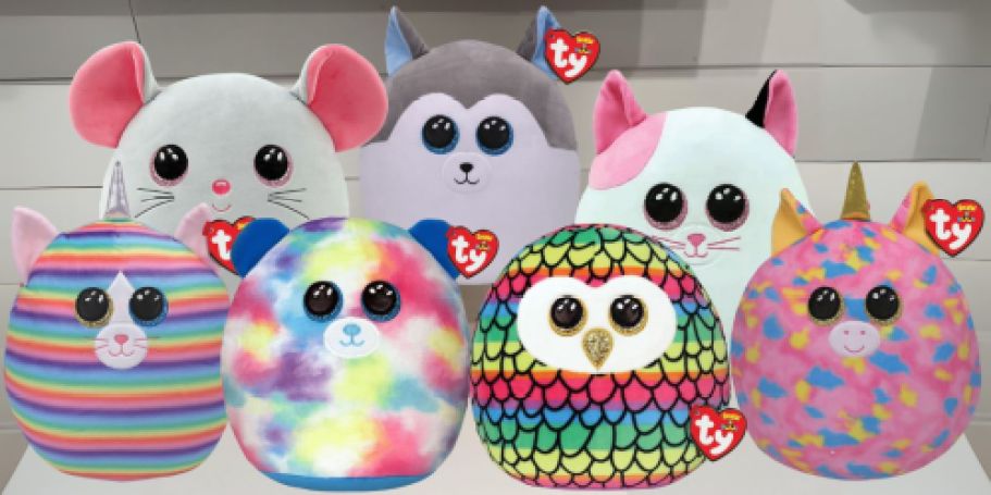 CUTE Squishmallows & Ty Squish-A-Boos Only $4.99 Shipped (Today Only)