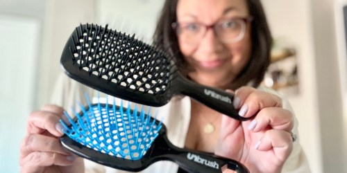 TWO UNbrushes Just $19 Shipped | Detangles Wet or Dry Hair (May Sell Out!)
