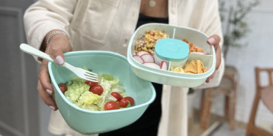Bentgo Salad Containers 2-Pack Just $21.98 Shipped (Say Goodbye to Soggy Salad)