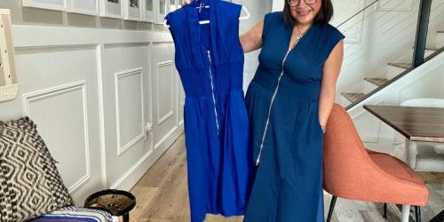 This Midi Dress Has Serious Anthro Vibes for Over $100 Less!