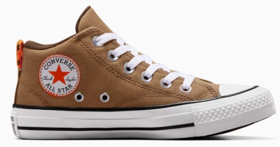 brown kid's Converse Chuck Taylor mid top shoe