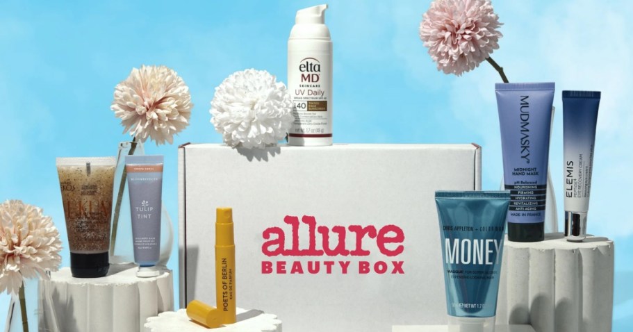 Allure Beauty Box ONLY $20 Shipped ($204 Value!) | Includes EltaMD Face Sunscreen Moisturizer