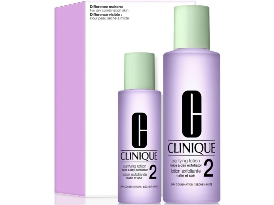 Clinique Clarifying Lotion s and box
