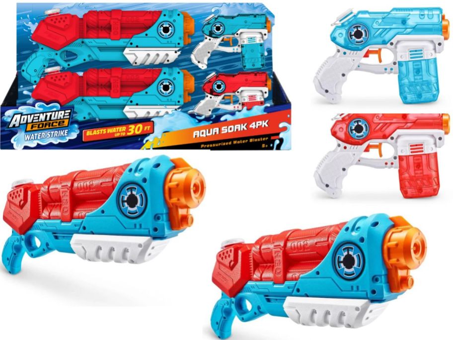 Stock image of. Adventure Force Aqua Strike Water Gun 4-pack