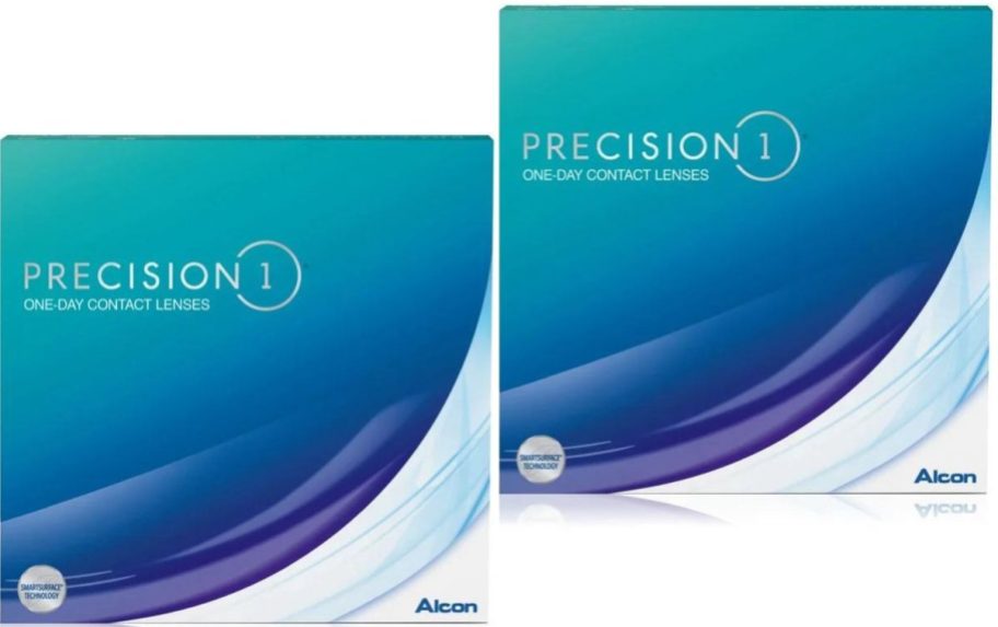 2 boxes of Alcon Precision 1 Contacts