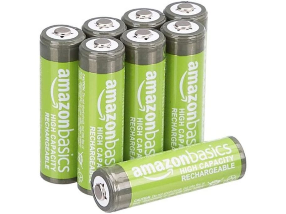 AmazonBasics Rechargeable AA NiMH High-Capacity Batteries